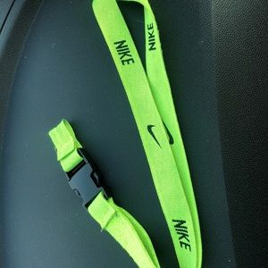 Neon Green Nike Lanyard